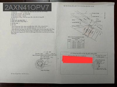 Đất giá 100tr m /vuông tiện xây mới nhà ở gần metro - Phường Trường Thọ  -  Quận Thủ Đức 