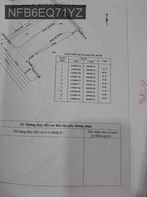 CHÍNH CHỦ CẦN BÁN - Xã Tân Phú Trung  -  Huyện Củ Chi 