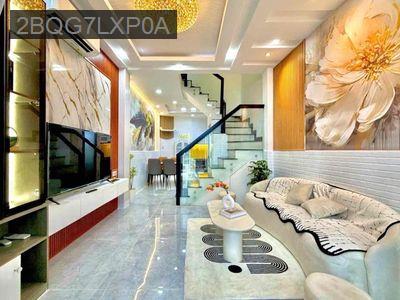 Chủ đi định cư, bán gấp nhà HXH thông Phan Văn Trị 30m ra MT, 36m2 4T - Phường 11  -  Quận Bình Thạnh 
