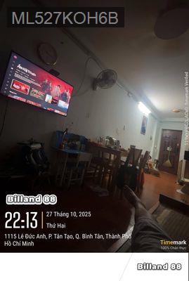 Bán Căn Hộ 48m2, 1+PN, Chung cư  Tân mai,  kế Tên lửa - Phường Tân Tạo  -  Quận Bình Tân 