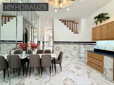 Chính chủ bán nhà mới xây 4x18m, sát QGV, 30m ra mặt tiền TTH21, Q12. - Phường Tân Thới Hiệp  -  Quận 12 