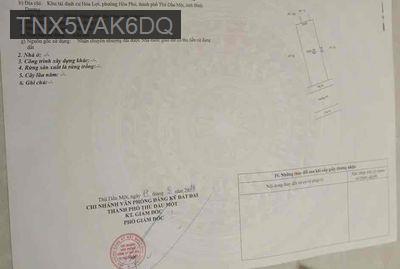Bán đất tái định cư thành phố mới Bình dương - Phường Hòa Phú  -  Thành phố Thủ Dầu Một 