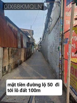Bán đất - Xã Bình Hưng  -  Huyện Bình Chánh  - 56m² - 1.2tỷ