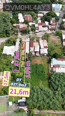 Bán nhà mặt tiền đường Nhuận Đức, Củ Chi, DT 827,9m2, Thổ cư 256,7m2 - Xã Nhuận Đức  -  Huyện Củ Chi 