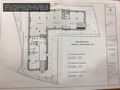 BÁN 977m2 SÀN THƯƠNG MẠI (TRỆT) CHUNG CƯ - CÓ SỔ HỒNG. GIÁ 16 TRIỆU/M2 - Phường An Phú Đông  -  Quận 12 