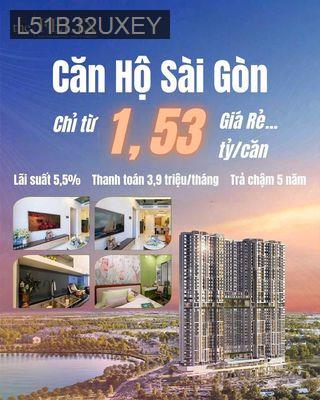 Bán chung cư - Phường Bình Hòa  -  Thị xã Thuận An  - 45m² - 1.53tỷ