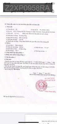 bán nhà hẻm xe hơi Hoàng Bật Đạt, P15, Tân Bình - Phường 15  -  Quận Tân Bình 