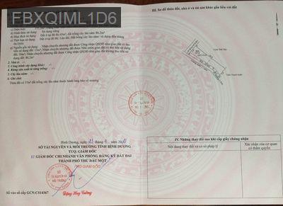 Đất đẹp giá rẻ -  chính chủ Thủ Dầu Một - Phường Hiệp Thành  -  Thành phố Thủ Dầu Một 