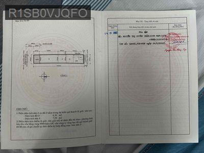 Cần bán gấp nhà mặt tiền - Phường Phú Thạnh  -  Quận Tân Phú 