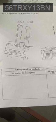cần bán nhà gần ngã tư hóc môn 100m 5x26 SHR - Xã Xuân Thới Sơn  -  Huyện Hóc Môn 