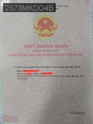 100% Thổ cư 1858m2, kẹt tiền cần bán gấp, giá thương lượng - Xã Mỹ Thạnh Đông  -  Huyện Đức Huệ 