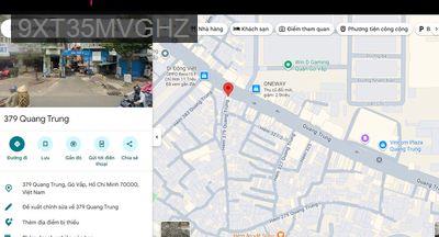 HXH 379, Đường Quang Trung, Phường Gò Vấp, Hồ Chí Minh - Phường 10  -  Quận Gò Vấp 