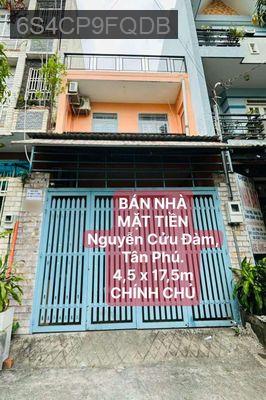 Bán nhà - Phường Tân Sơn Nhì  -  Quận Tân Phú  - 76m² - 13.5tỷ