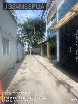 BÁN NHANH LÔ ĐẤT DT 133m hẻm xe hơi - Phường 10  -  Quận 6 