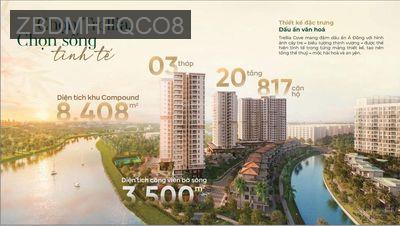Căn hộ 2 mặt thủy khu compound MizukiPark thanh toán giãn ưu đãi 500tr - Xã Bình Hưng  -  Huyện Bình Chánh 