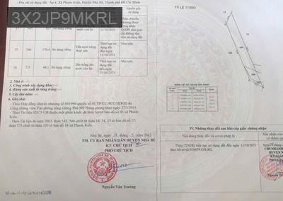 Cần bán gấp miếng đất diện tích 7101m2 ở Phạm Hữu Lầu giá ưu đãi - Xã Phước Kiển  -  Huyện Nhà Bè 