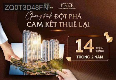 CĂN HỘ RESORT CAO CẤP VIEW SÔNG 2PN.1WC - Xã Phước Kiển  -  Huyện Nhà Bè 