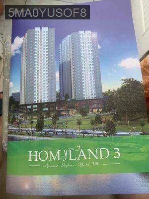 Cần bán căn hộ 107m2 Homyland3 Quận 2 - Phường Bình Trưng Tây  -  Quận 2 