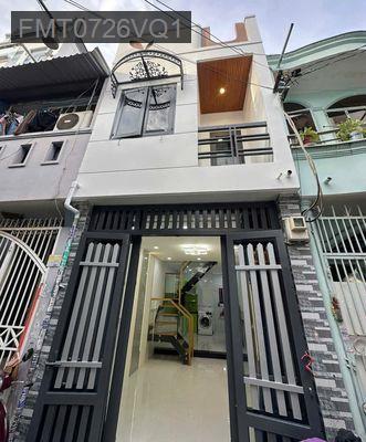 Nhà mới hẻm ô tô, gần ngân hàng ACB Phan Huy Ích. - Phường 15  -  Quận Tân Bình 
