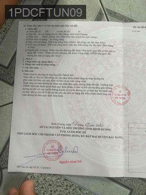 cần bán nhà về quê , Anh em ai có nhu cầu mua ở LH em Hà *** - Thị trấn Lai Uyên  -  Huyện Bàu Bàng 