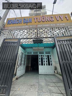 🏨 CHÍNH CHỦ BÁN KHÁCH SẠN TƯỜNG VY 1 – Q.12, TP.HCM - Phường Hiệp Thành  -  Quận 12 