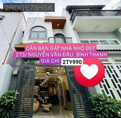 Bán nhà - Phường 11  -  Quận Bình Thạnh  - 42m² - 2.99tỷ