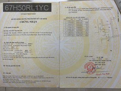 đất nông nghiệp - Xã Tân Kiên  -  Huyện Bình Chánh 
