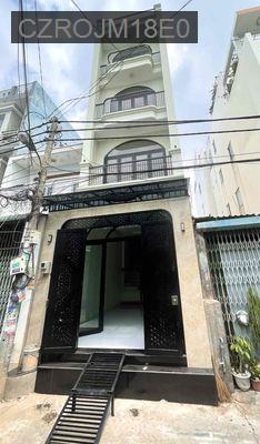 Nhà Đẹp Mới Xây chính chủ HXH 6m Lê Đình Cẩn 4x17m  Trệt, 3L + ST ( 5 - Phường Tân Tạo  -  Quận Bình Tân 