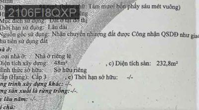 Bán Nhà Mặt tiền Bình Thạnh có sân để xe hơi - Phường 5  -  Quận Bình Thạnh 