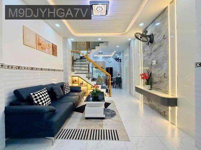 Nhà mới Gò Xoài nhỉnh 3ty xíu, hẻm 4m, 2PN 2WC, sổ hồng riêng, - Phường Bình Hưng Hòa  -  Quận Bình Tân 