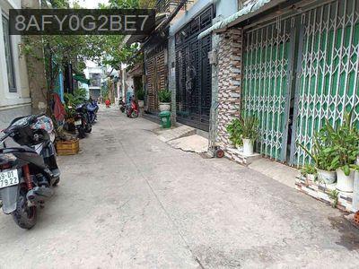 Nhà góc 2mt hẻm thông xe hơi p14 dt 4.3x14m 1 lầu - Phường 14  -  Quận Gò Vấp 
