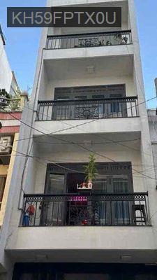 Bán nhà hẻm 8m cách 1 căn ra mặt tiền đường 3/2, 4 PN. Nở hậu 4,7m - Phường 16  -  Quận 11 