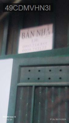 Cần tiền bán nhà - Xã Tân Thạnh Đông  -  Huyện Củ Chi 