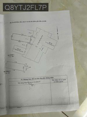 Bán nhà - Phường Tân Sơn Nhì  -  Quận Tân Phú  - 48m² - 7.69tỷ