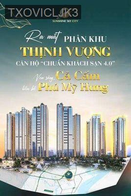 NHẬN BOKING CĂN HỘ SHUNSHINE SKY CITY TÒA V7,8,9 MT PHÚ THUẬN Q7 - Phường Tân Phú  -  Quận 7 