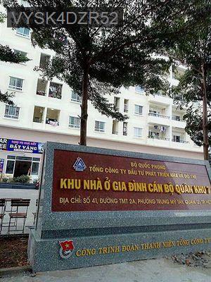 Bán căn hộ chung cư Quân khu 7 - Phường Trung Mỹ Tây  -  Quận 12 