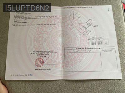Bán nhà - Phường 5  -  Quận Bình Thạnh  - 21m² - 3.55tỷ