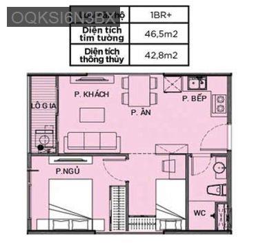 Chính chủ cần bán Căn hộ Vinhomes Grand Park 1PN+, 1WC 46,5m2 Giá 2,5T - Phường Long Thạnh Mỹ  -  Quận 9 
