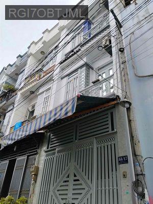nhà hẻm xe hơi thoáng mát - Phường Thới An  -  Quận 12 