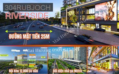 Căn hộ The Gió Riverside – View Sông đẹp – Tiện Ích 5 Sao - Phường Bình An  -  Thị xã Dĩ An 