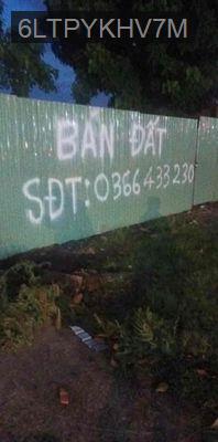 Cần Bán Lô đất 208M - Xã Bà Điểm  -  Huyện Hóc Môn 
