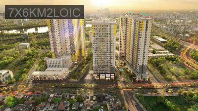Căn hộ cao cấp Bcons Green Diamond ngay cạnh Metro trên đường Ql1k - Phường Đông Hòa  -  Thị xã Dĩ An 