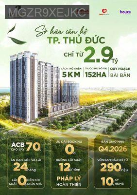 🔑 SỞ HỮU NHÀ CÁCH THỦ THIÊM 5KM VỚI VỐN BAN ĐẦU CHỈ 290 TRIỆU! - Phường Cát Lái  -  Quận 2 