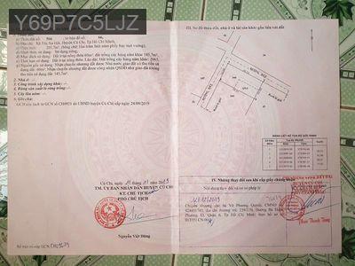 Bán đất TÂN AN HỘI - Xã Tân An Hội  -  Huyện Củ Chi 