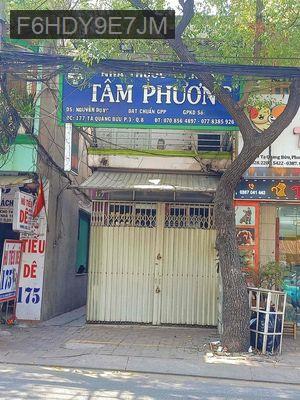 Cần bán nhà mặt tiền - Phường 3  -  Quận 8 