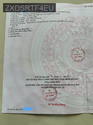 Bán nhà chính chủ (5x30)mặt tiền đườngD36 KDC Việt Sing, thu 16tr/th - Phường An Phú  -  Thị xã Thuận An 