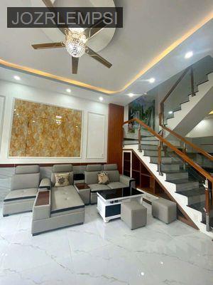 Bán nhà An Phú 1 trệt 2 lầu đã hoàn công,có sẵn nội thất,cách chợ 500m - Phường An Phú  -  Thị xã Thuận An 