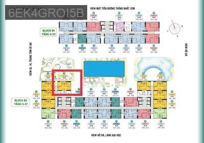 Chính chủ bán căn hộ Bcons City căn góc tầng trung hướng ĐN - Phường Đông Hòa  -  Thị xã Dĩ An 