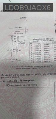 BÁN ĐẤT MẶT TIỂN 6A , FULL THỔ CƯ XÂYB DỰNG TỰ DO - Xã Vĩnh Lộc B  -  Huyện Bình Chánh 