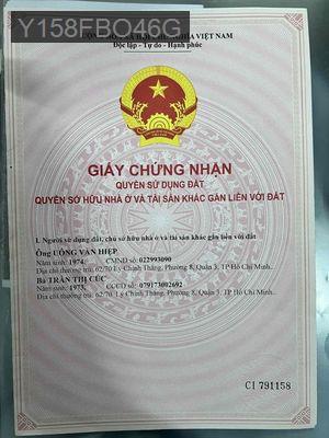 bán nhà lý chính thắng - Phường Võ Thị Sáu  -  Quận 3 